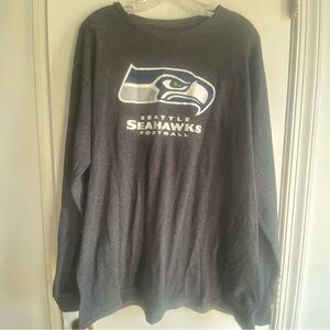 NFL Team Apparel‎ Seattle Seahawks  Grey Shirt